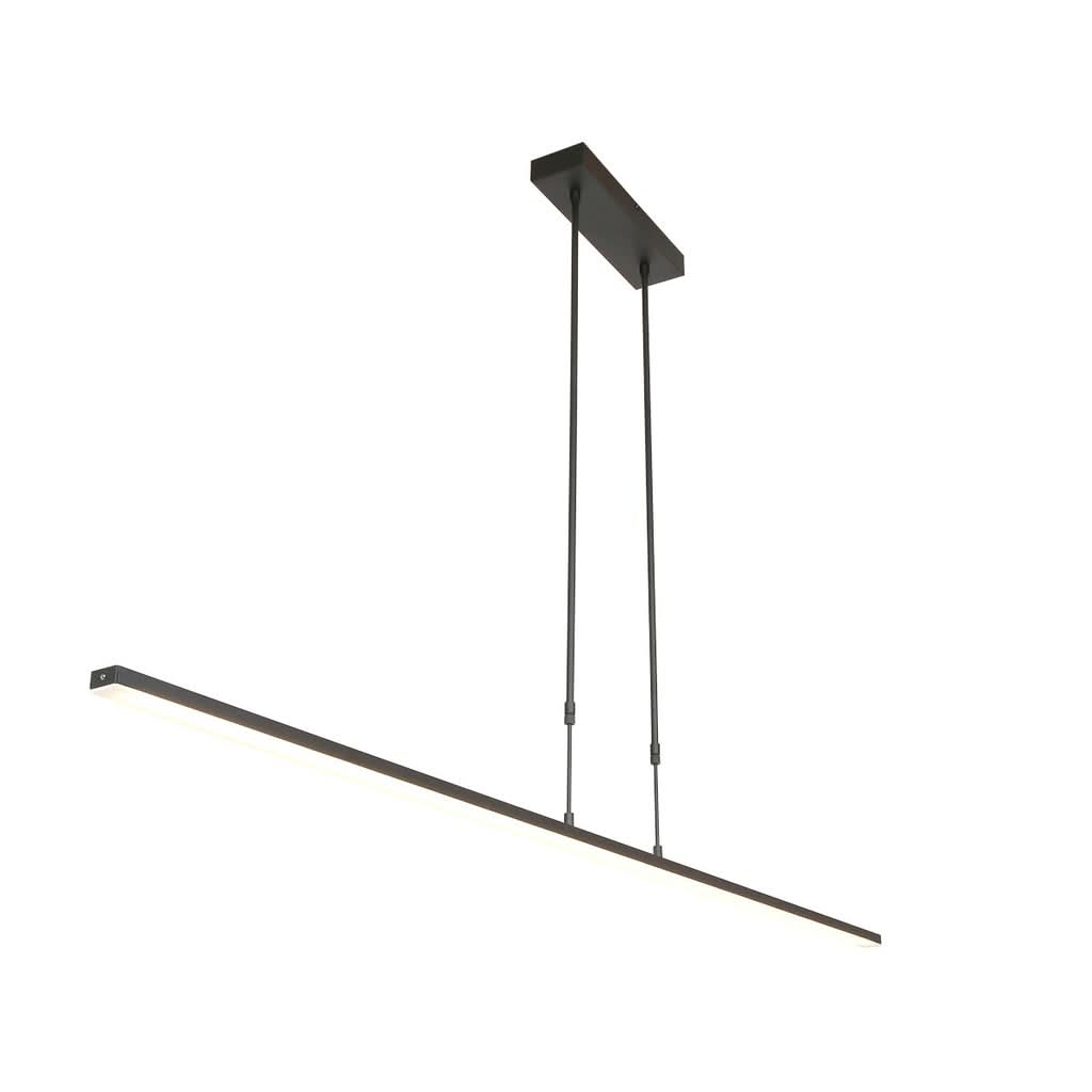 Suspension Noire Zelena LED Ajustable | Designix - - https://designix.fr