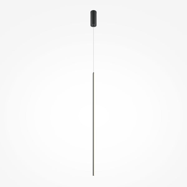 Halo black pendant light