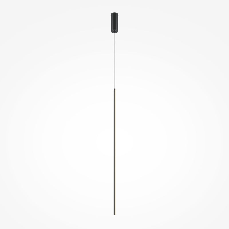 Halo black pendant light