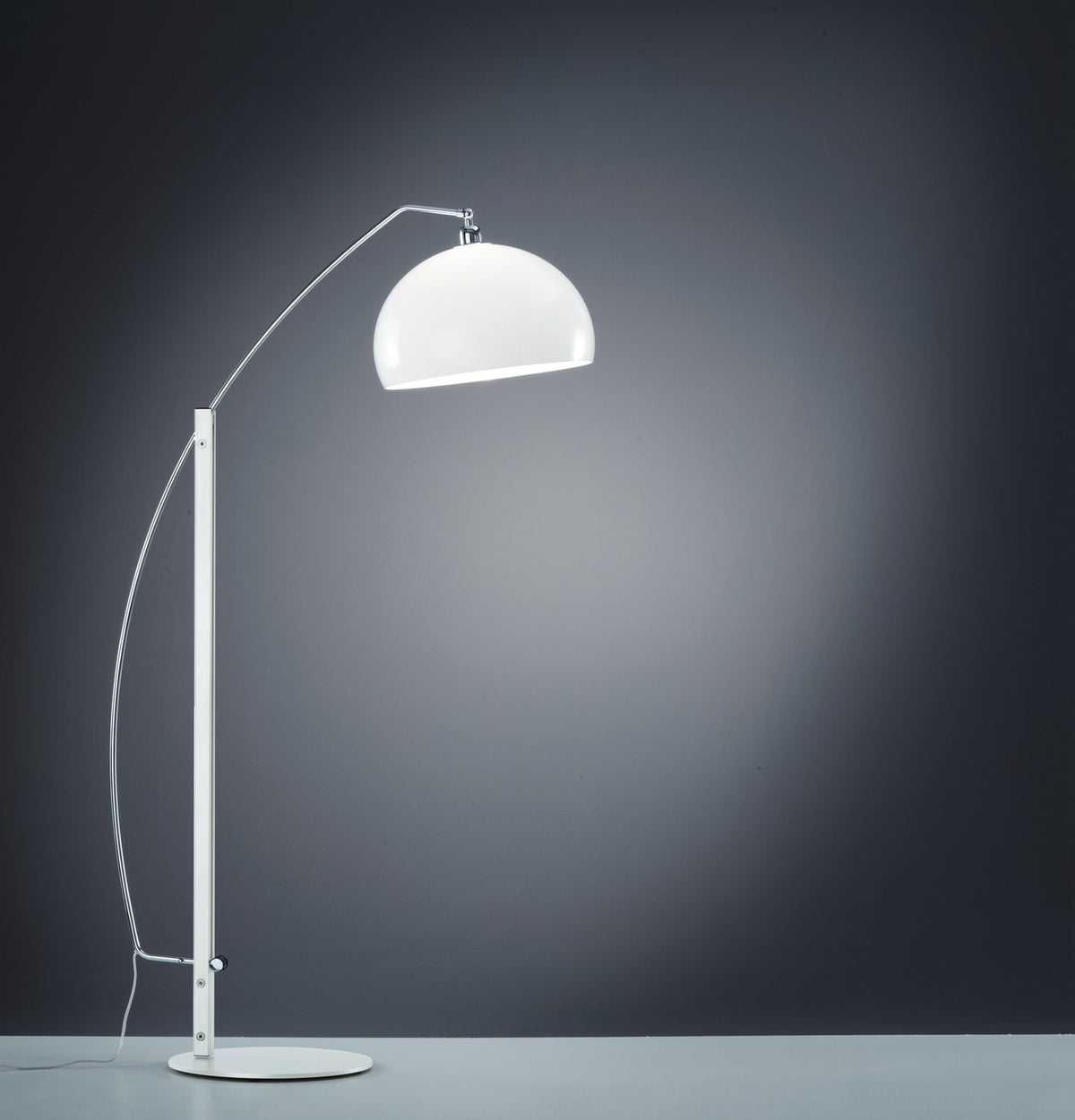 Lampadaire Doro blanc