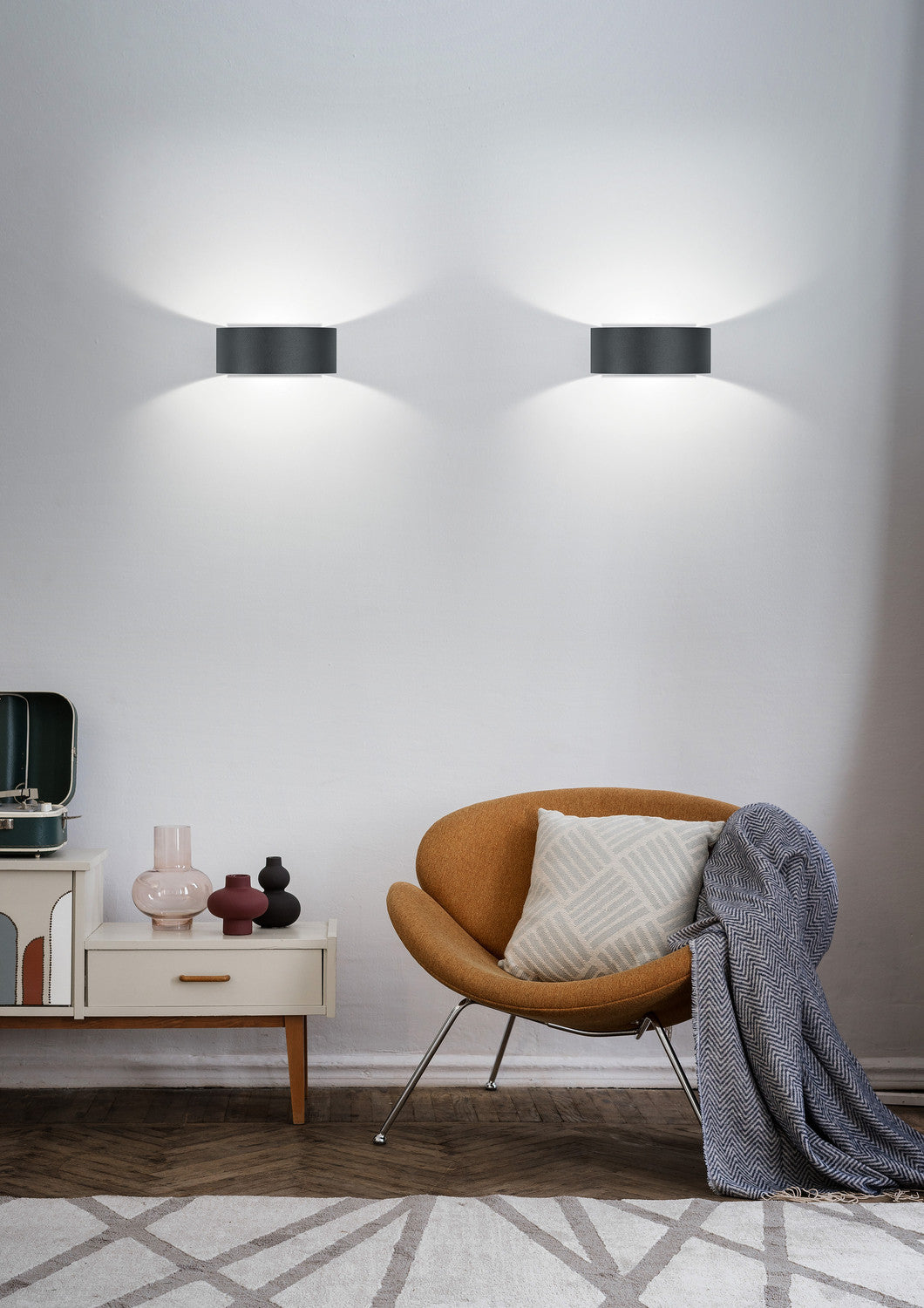 Applique murale Fosca blanche