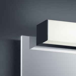 Applique murale Lado noire, L 90 cm