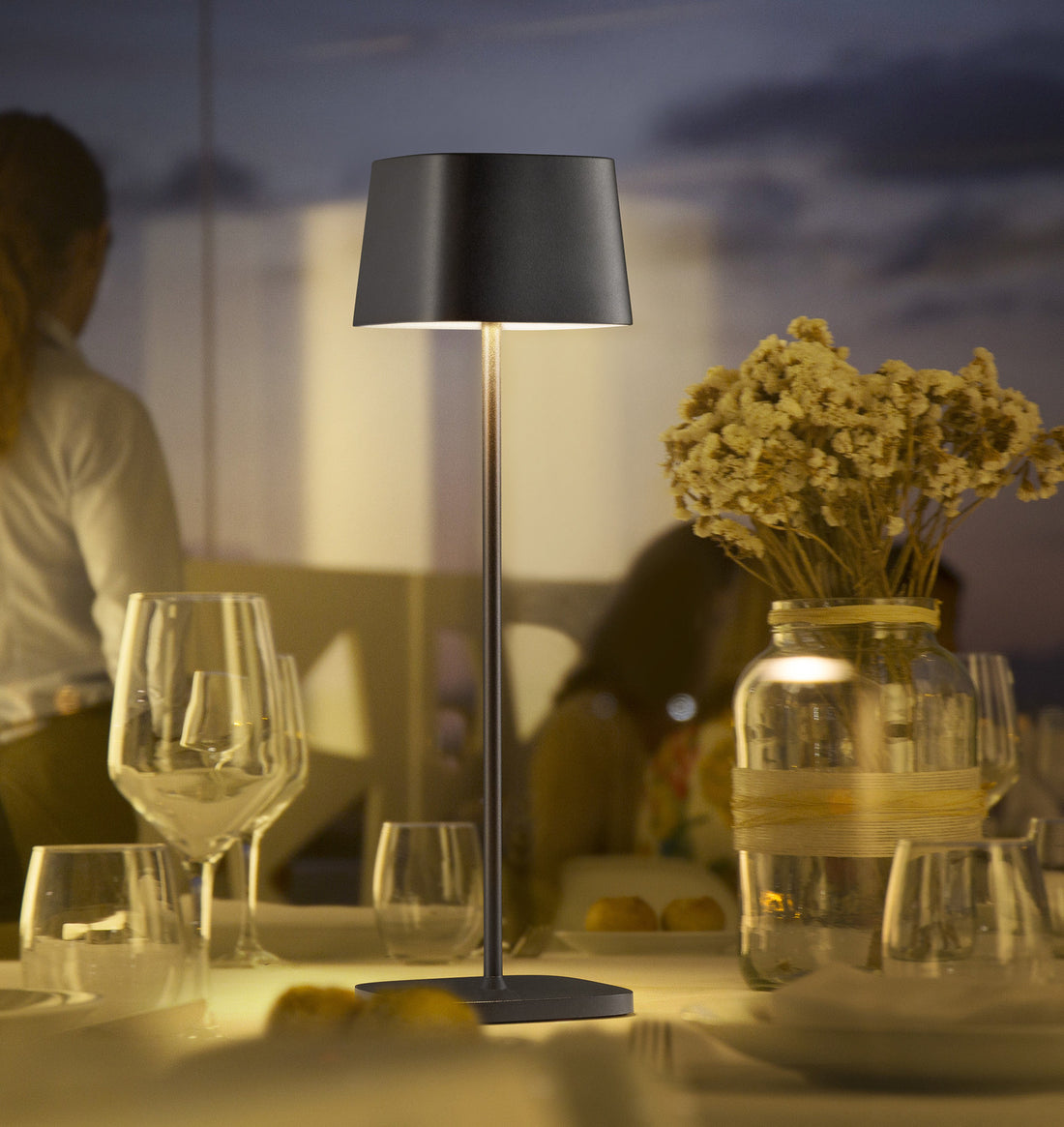 Lampe extérieure Kori noire