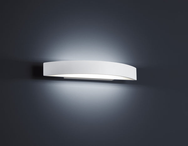 Applique murale Yona blanche, L 37,5 cm
