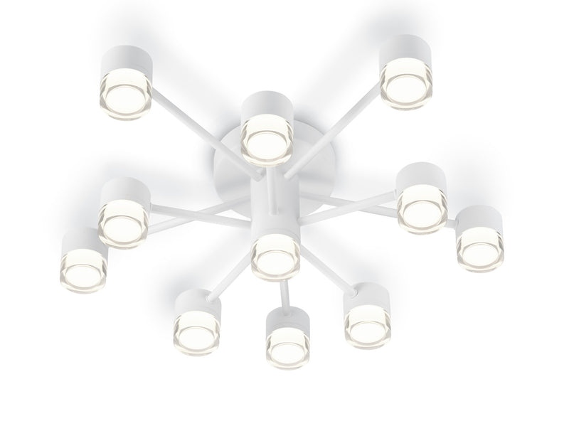 Plafonnier Kala blanc, Ø 61 cm