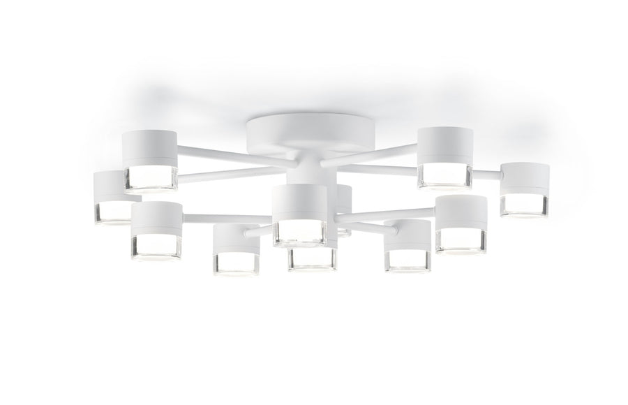 Plafonnier Kala blanc, Ø 61 cm