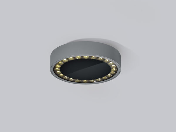 Plafonnier extérieur SAY anthracite, Ø 23 cm