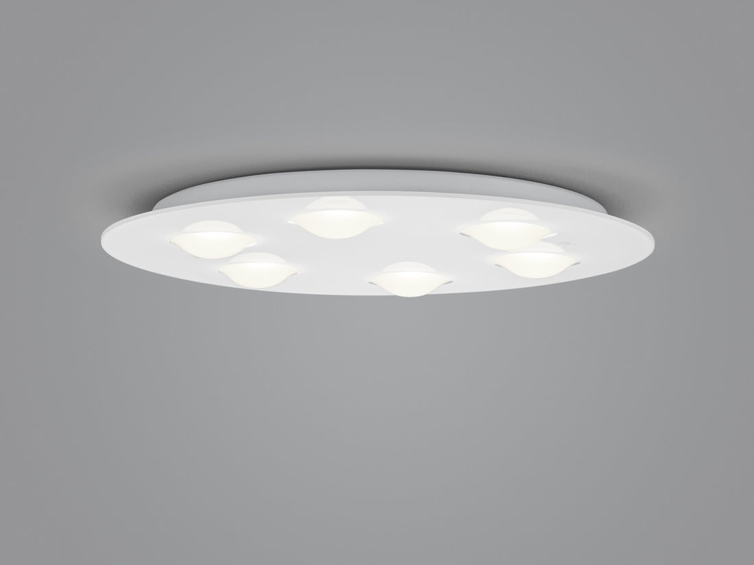Plafonnier Nomi blanc, Ø 49 cm