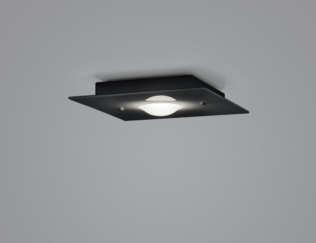 Plafonnier LED | Nomi Noir L 23 cm