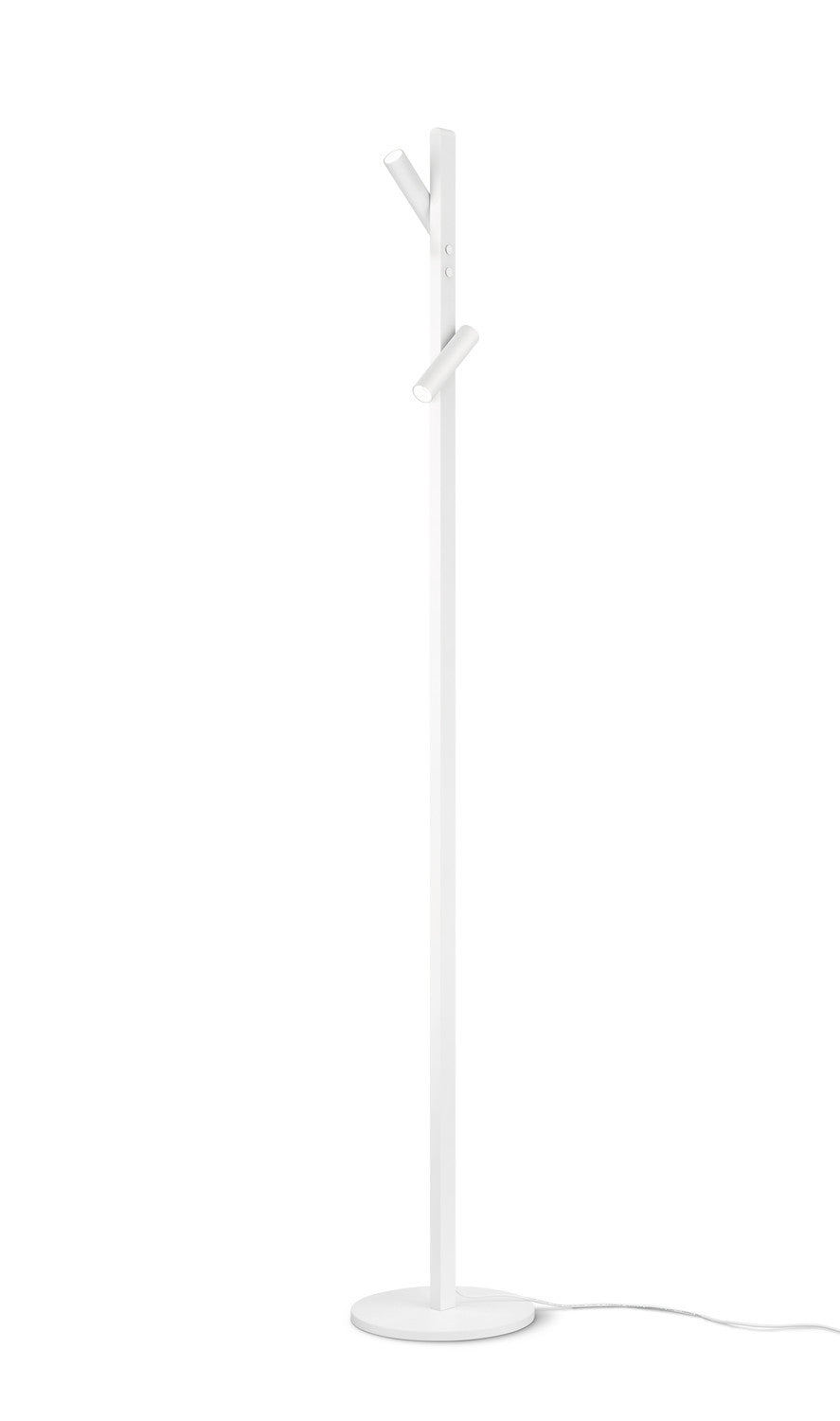 Lampadaire Coni blanc
