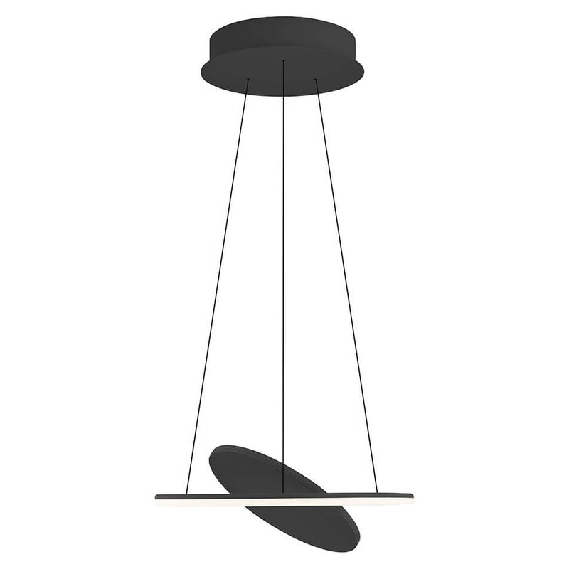Suspension Haley noire, Ø 45 cm