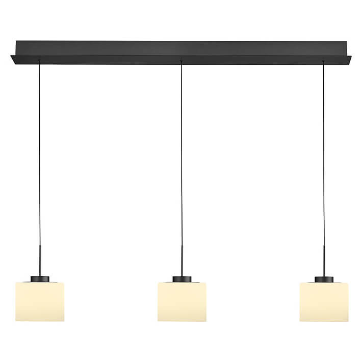 Suspension luminaire | Abby Anthracite L 110 cm
