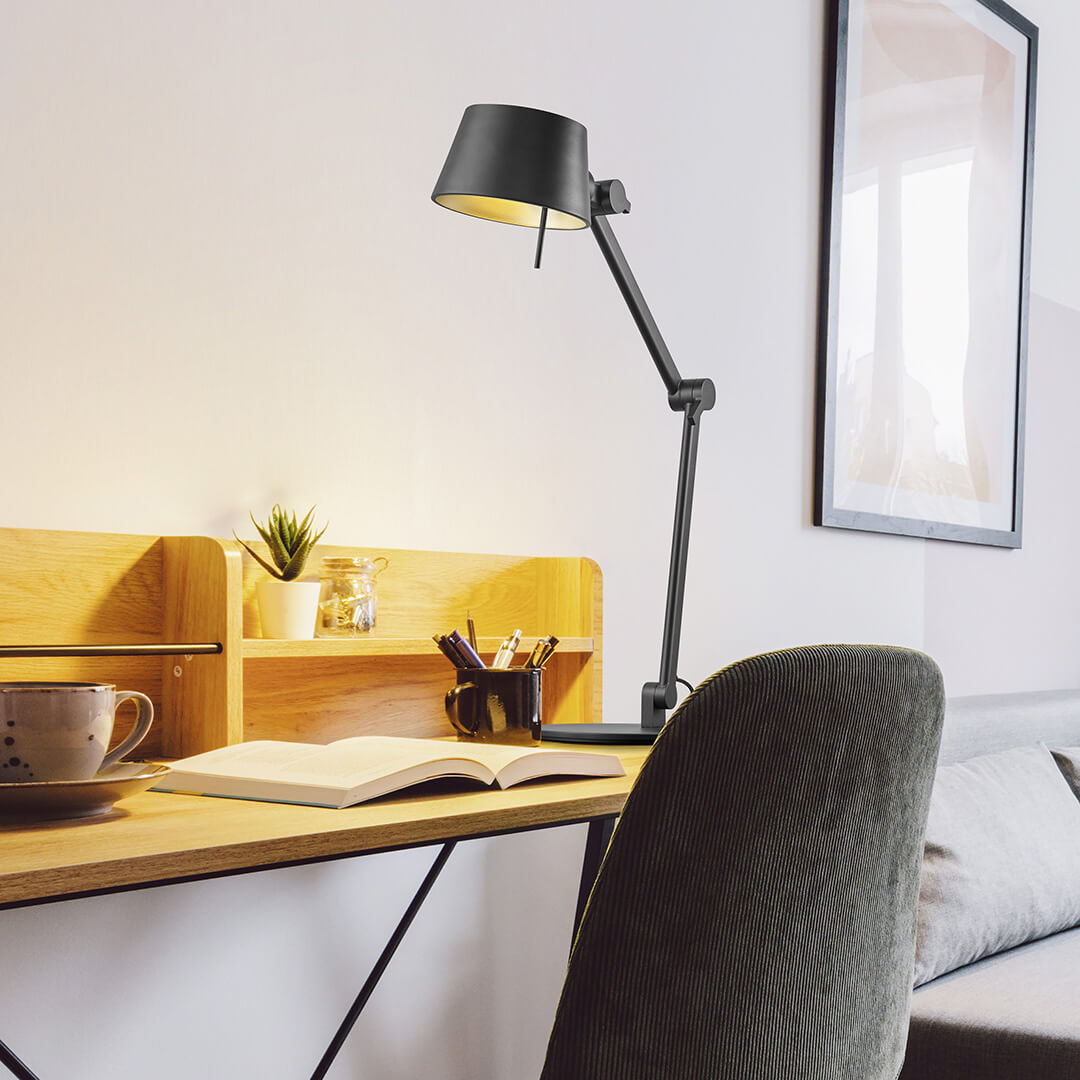 Lampe à poser Medo noire
