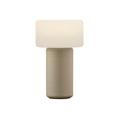 Lampe à poser sans fil Tiny beige, H 13 cm