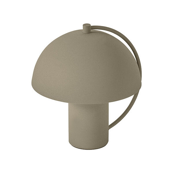 Lampe à poser sans fil Hedda vert olive, H 27,4 cm