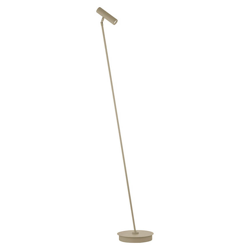 Schéma coté du luminaire : hauteur 137 cm, base de 22 cm de diamètre
