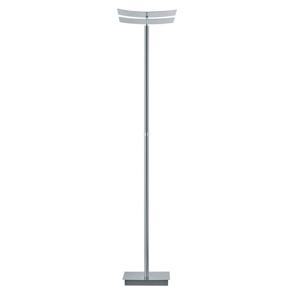 Lampadaire Andy nickel satiné (60555/1-92)