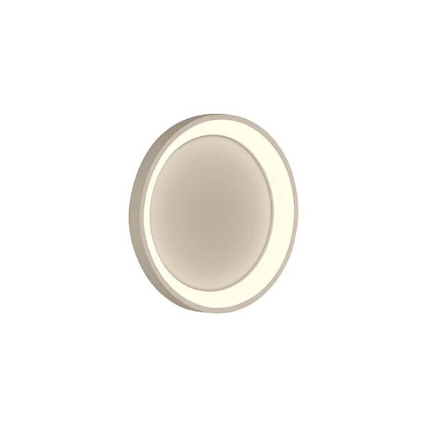 Vue de trois quarts montrant le cerclage lumineux LED allumé