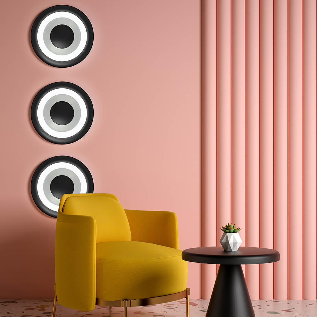 Plafonnier Speaker aluminium