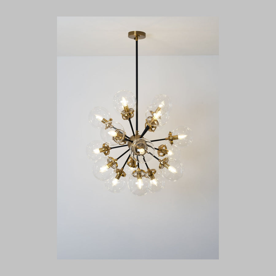 Lustre Moltiplicatore 18 lumières