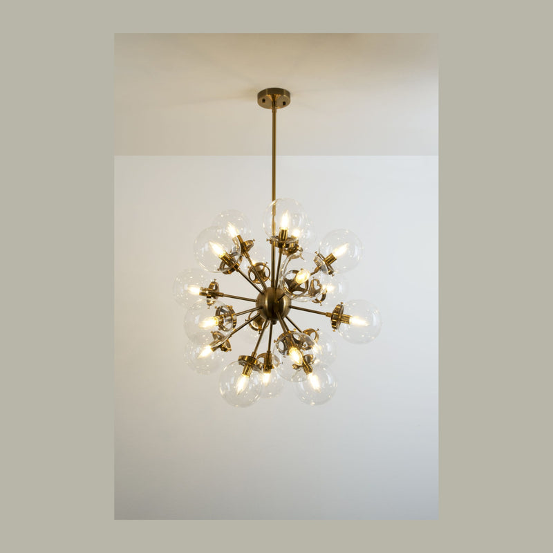 Lustre Moltiplicatore 18 lumières