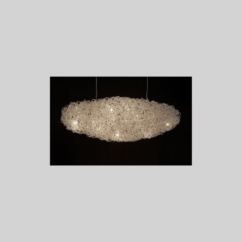 Lustre Dirigibile Oval 20 lumières