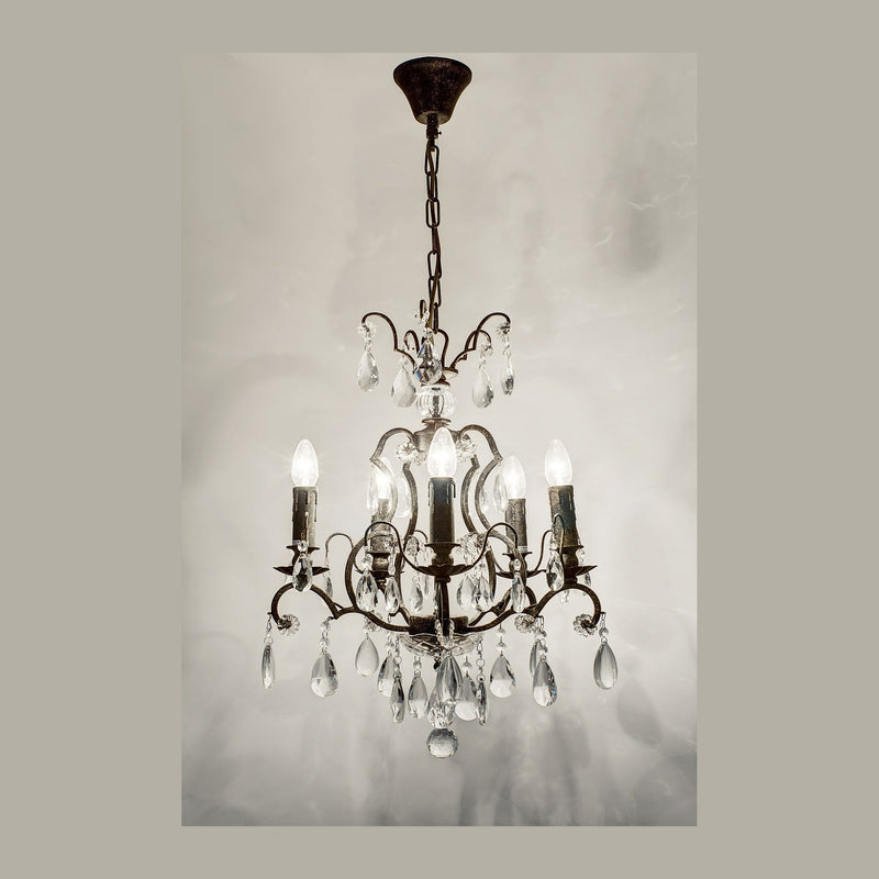 Lustre Cristallo 5 lumières