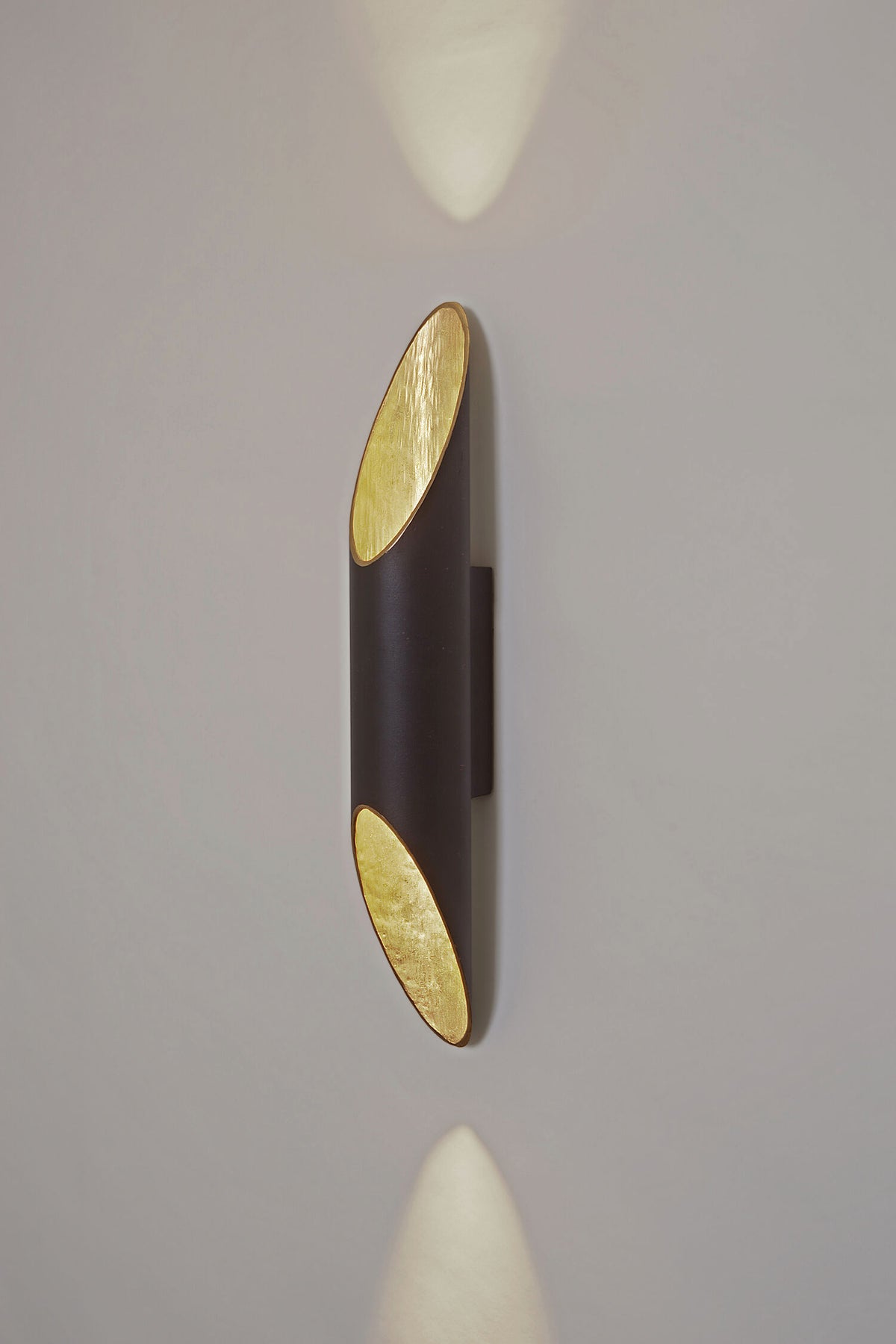 Applique murale Organo 2 lumières, H 55 cm