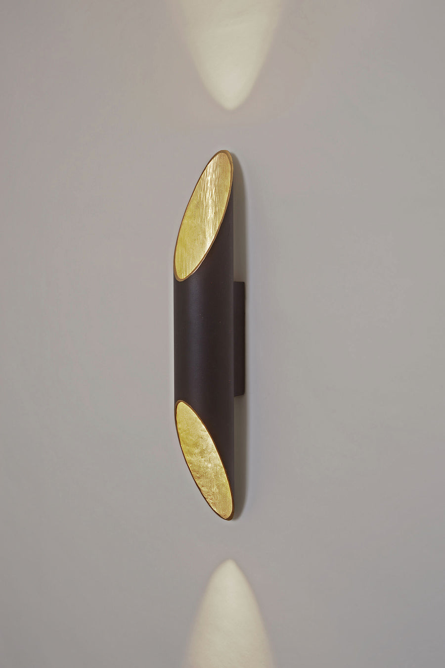 Applique murale Organo 2 lumières, H 55 cm