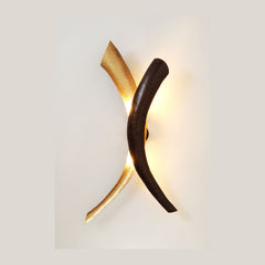 Applique murale Serpente Duetto 2 lumières