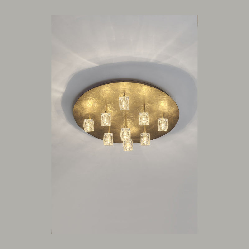 Plafonnier Lucente Piccolo 9 lumières