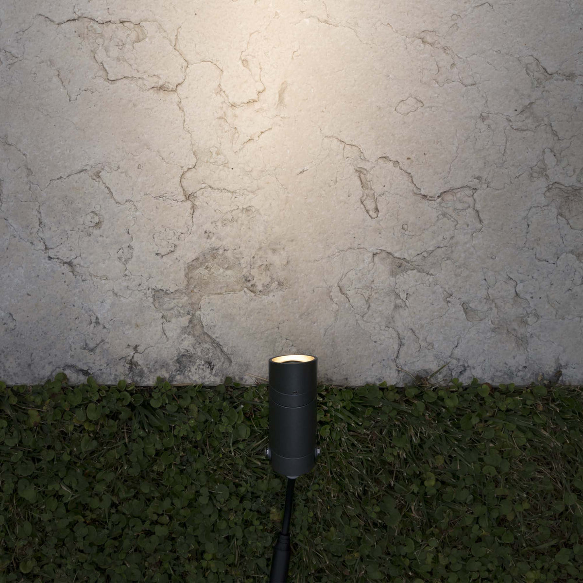 Luminaire extérieur Starlight gris, L 9,5 cm