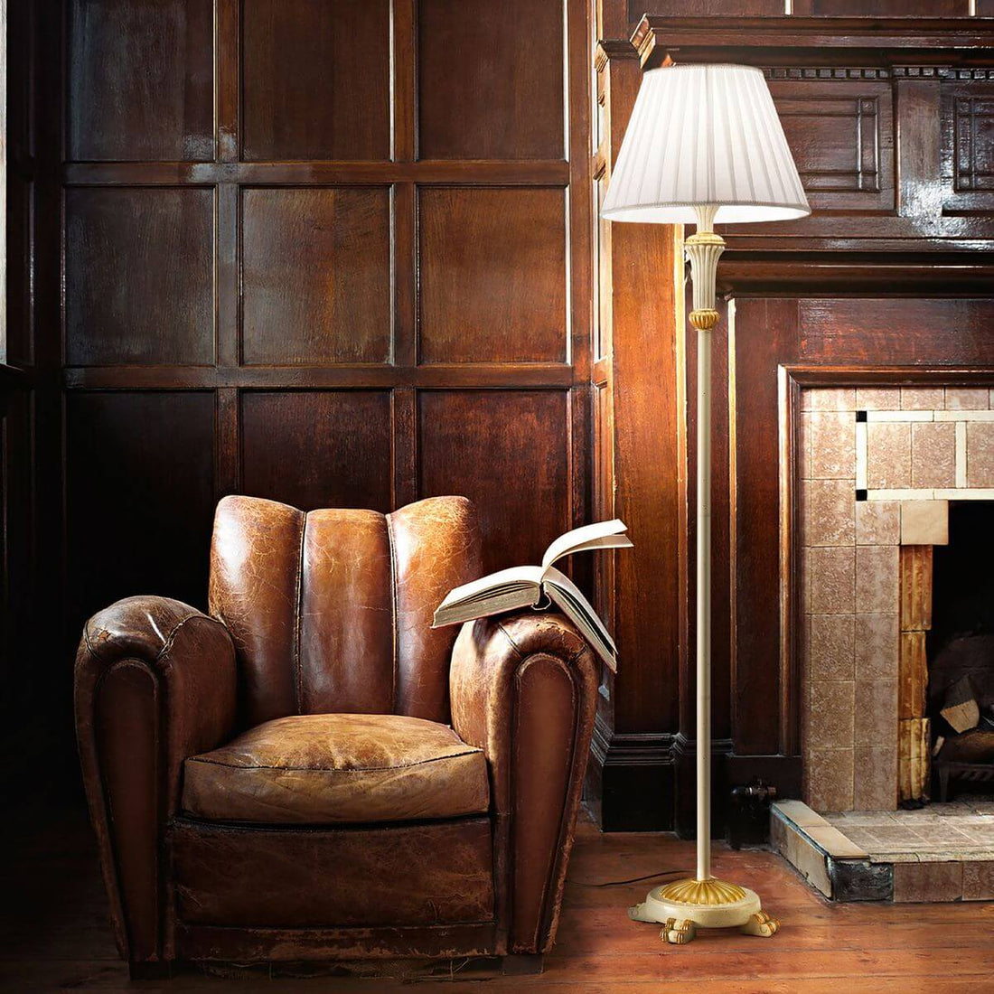 Lampadaire salon | Firenze Blanc