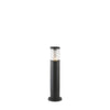 Lampadaire extérieur Tronco noir, H 60 cm