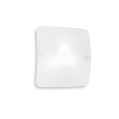 Plafonnier Celine 2 lumières blanc, verre