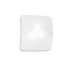 Plafonnier Celine 4 lumières blanc, verre