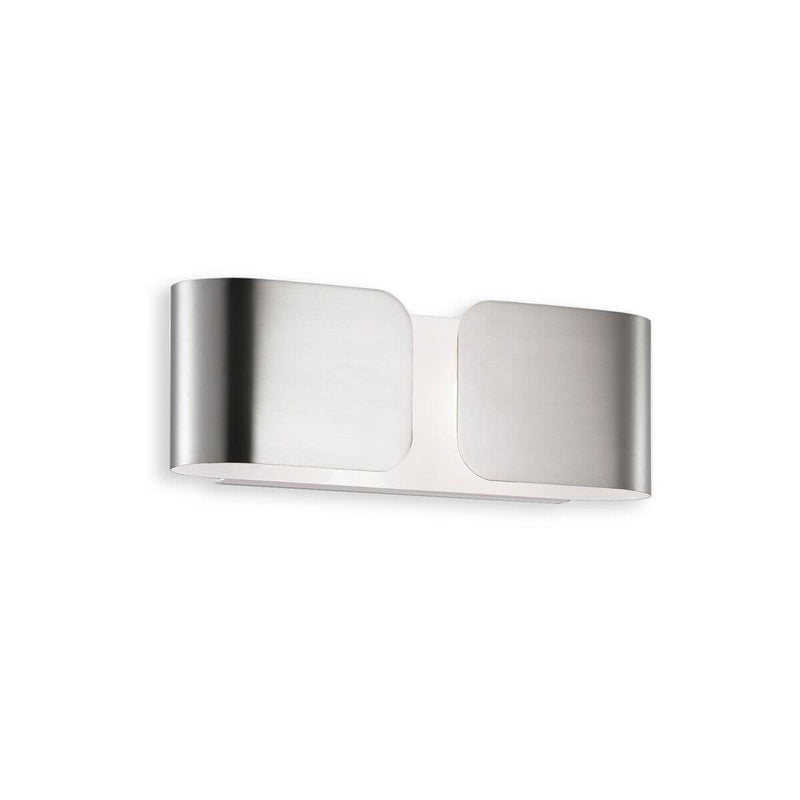Applique murale Clip 2 lumières chromée, L 9 cm