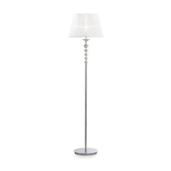 Lampadaire Pegaso blanc, verre