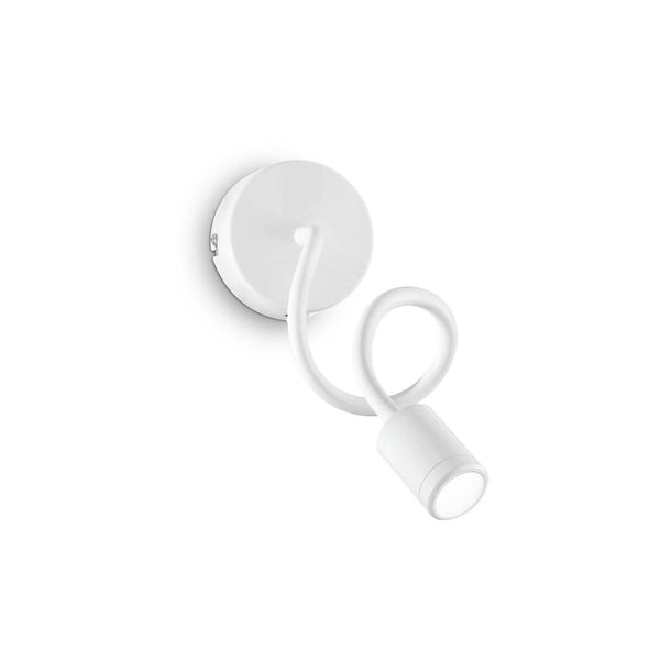 Applique murale Focus blanche, Ø 10 cm