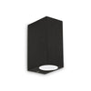 Applique extérieure UP 2 lumières noire