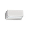 Applique extérieure Twin blanche