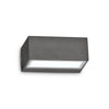 Applique extérieure Twin anthracite