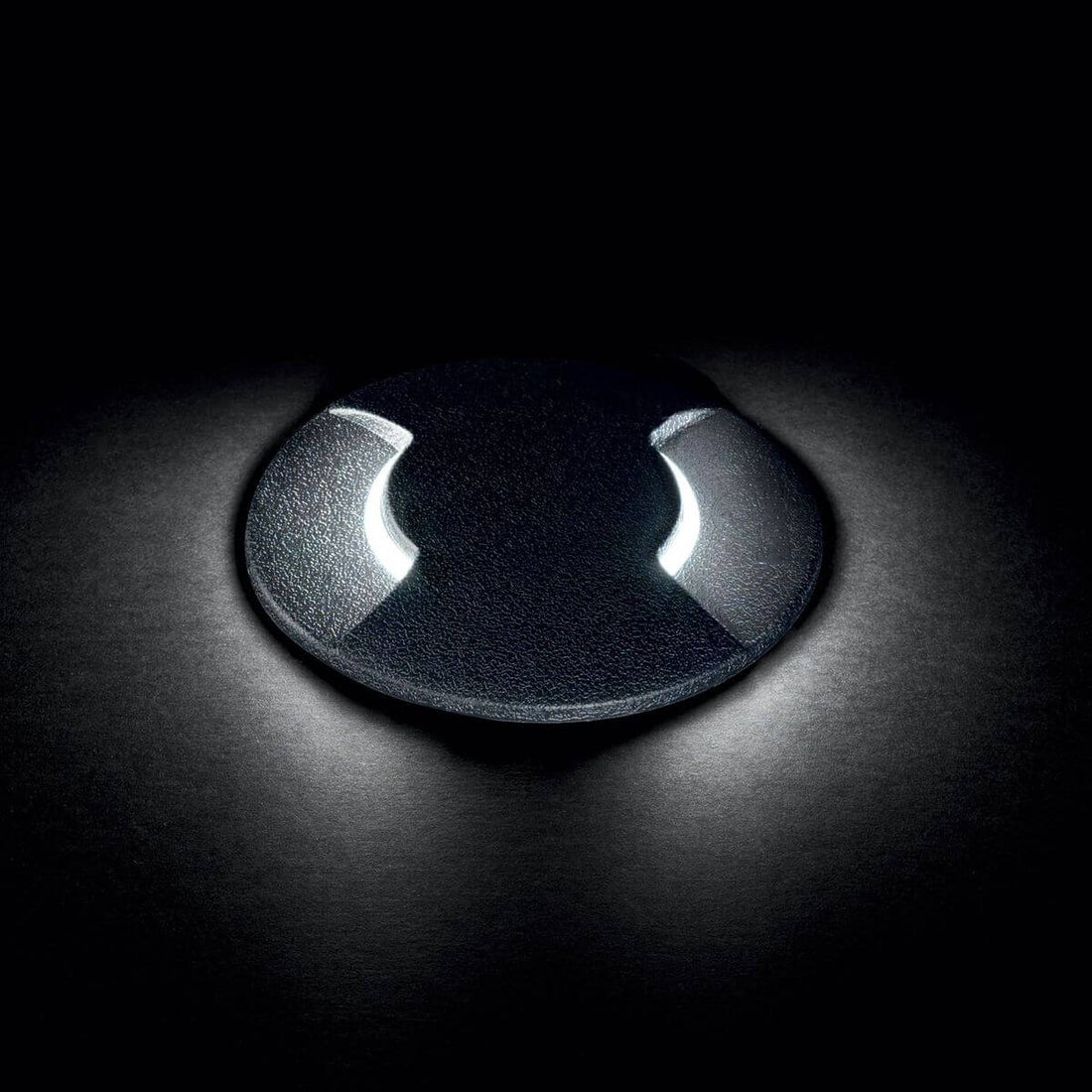 Luminaire extérieur Landing noir, Ø 9 cm