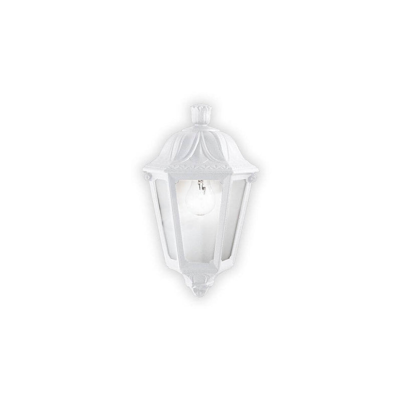 Applique extérieure Dafne blanche, L 35 cm