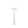 Lampadaire extérieur Tesla 4 lumières blanc (153209)