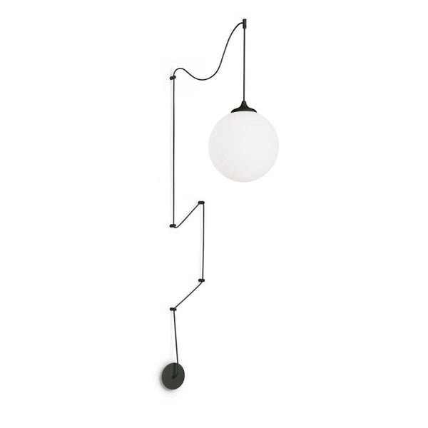 Suspension BOA noire, verre