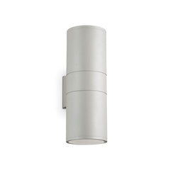Applique extérieure GUN 2 lumières grise, L 31 cm