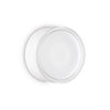 Plafonnier extérieur Urano blanc, Ø 16 cm
