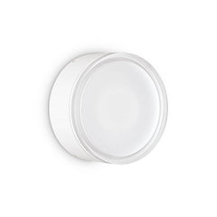 Plafonnier extérieur Urano blanc, Ø 16 cm
