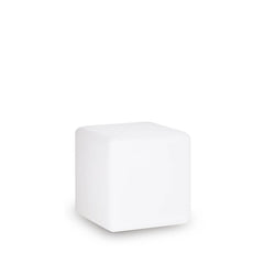 Lampadaire extérieur Luna blanc, L 30 cm